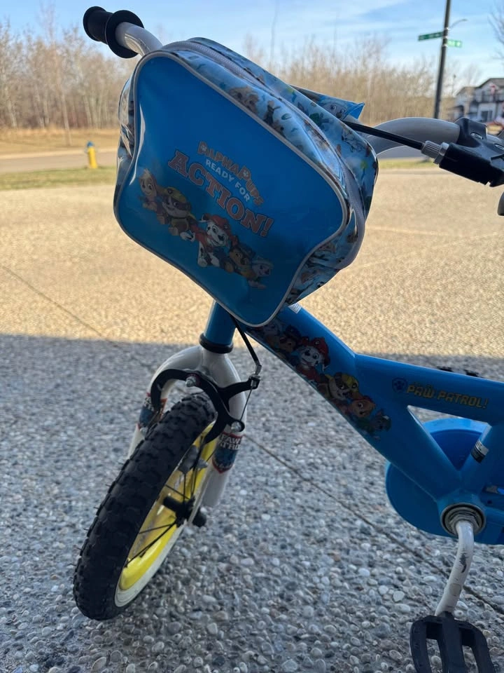Paw Patrol 12” Bike with training wheels - photo 4