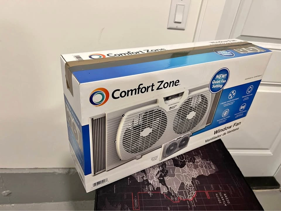 Fan for window 2 ways