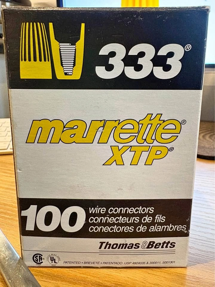 Marrette XTP Twist-On Wire Connectors - 100 Pack