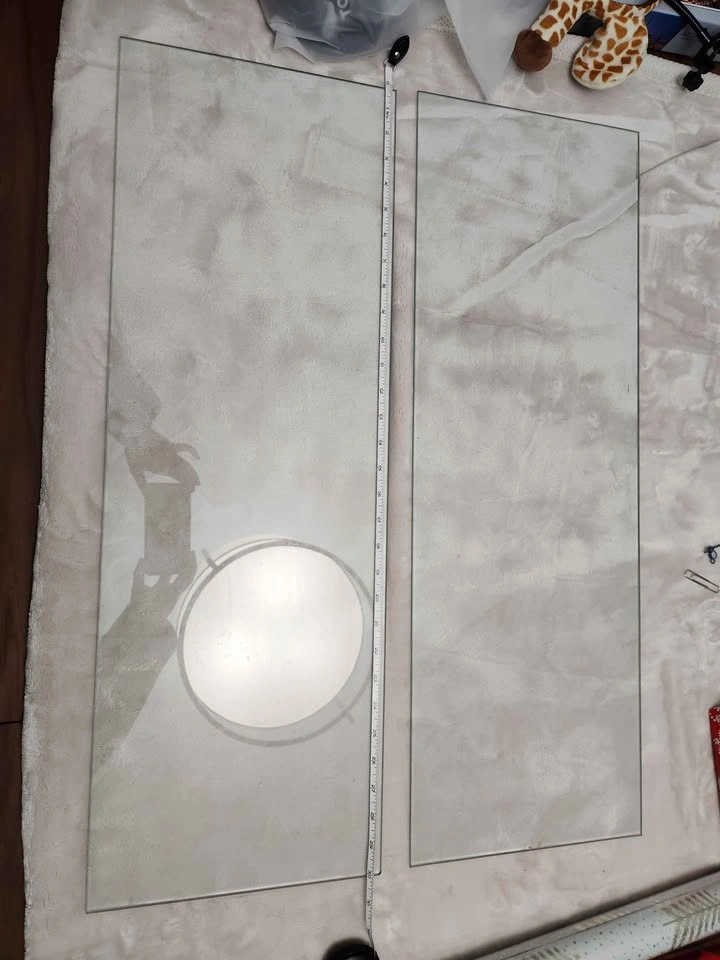 Glass 30 x 10.25 inches