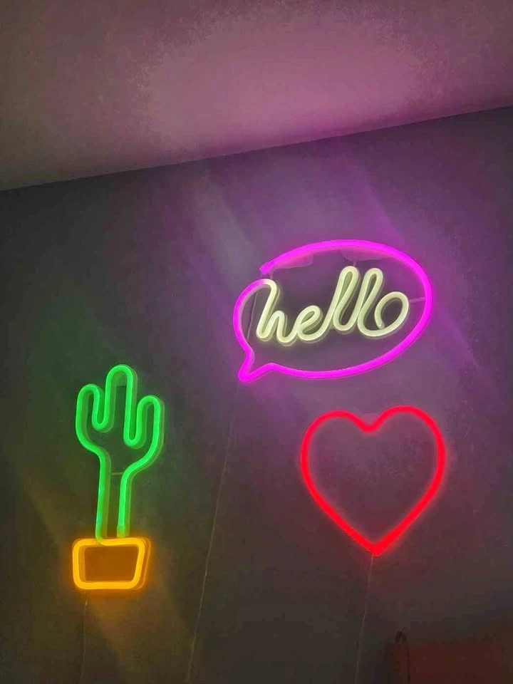 Decorative neon led light