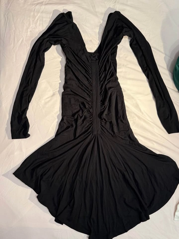 Killah Black Long-Sleeve Dress (Size: L) - photo 4