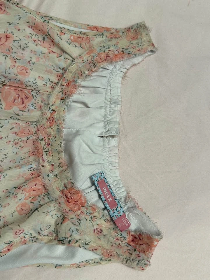🌸 Women’s Floral Sleeveless Dress 🌸 (Size L) - photo 3