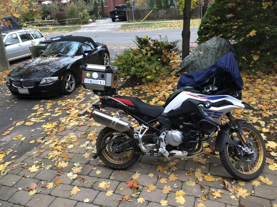 Original factory muffler for BMW 850GS - photo 2