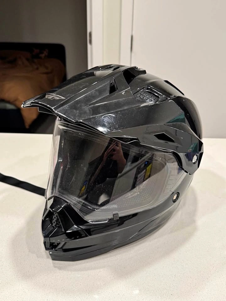 Fly Racing dirt bike helmet