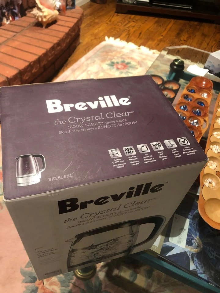 Breville Crystal Clear 1800W SCHOTT Glass Kettle - New - photo 4