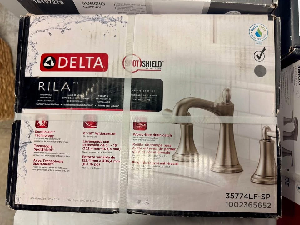 Delta Rila Two Handle Widespread Bathroom Faucet - photo 2