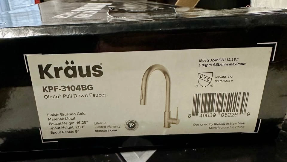Kraus Oletto Pull-Down Kitchen Faucet - photo 3