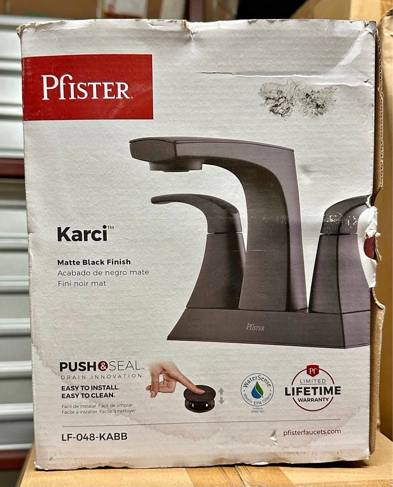 Pfister Karci 2-Handle Centerset Bathroom Sink Faucet