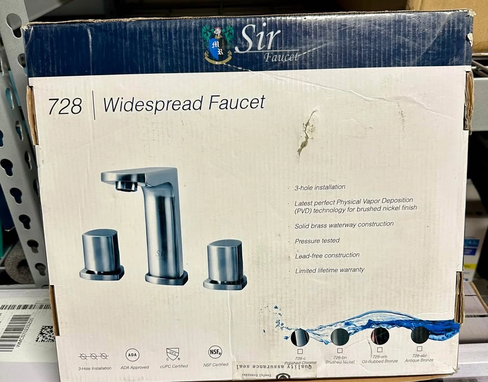 Sir Faucet 728 Widespread Faucet - photo 2