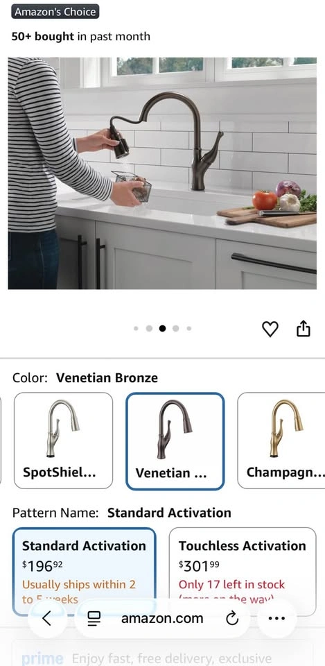 Delta Ophelia Single-Handle Pull-Down Kitchen Faucet - photo 5