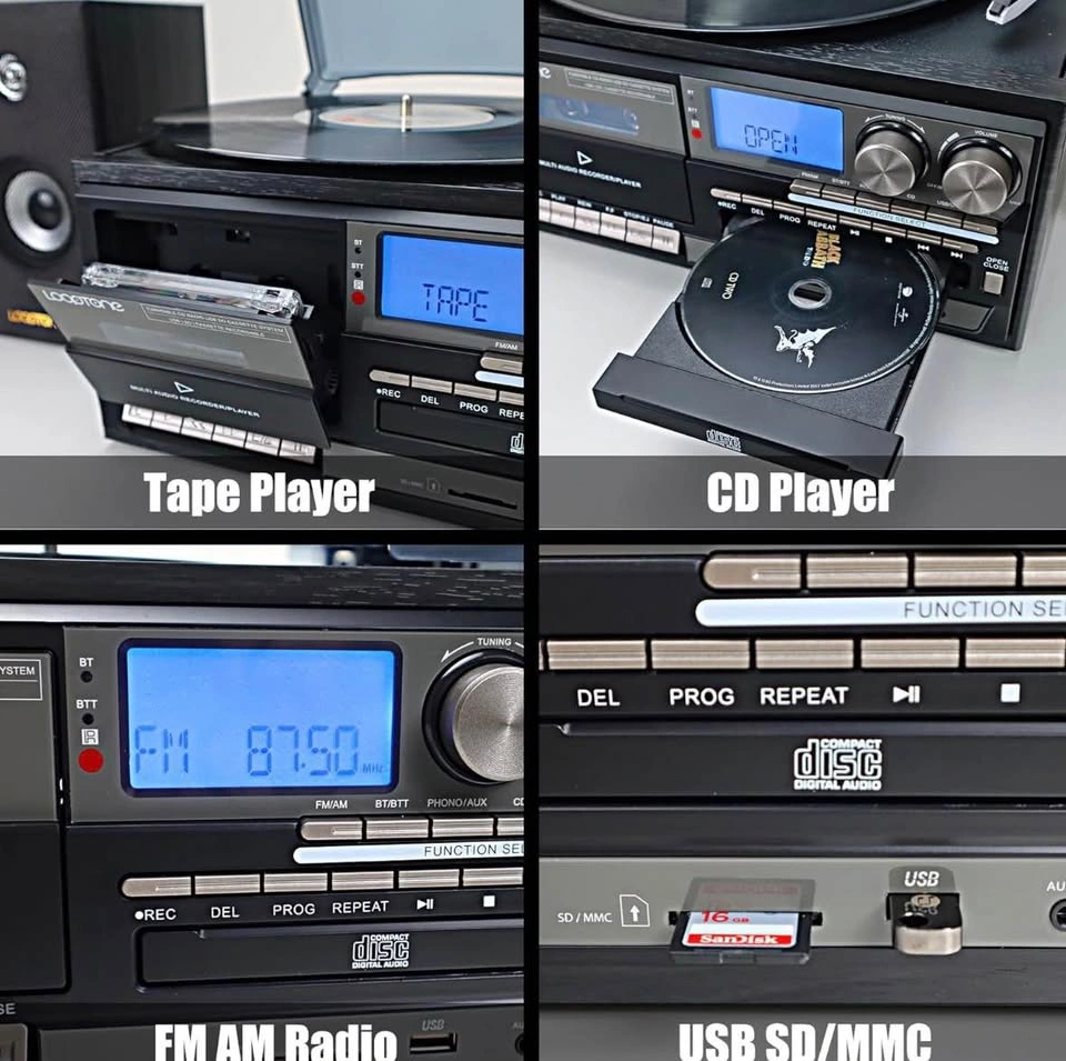 Vinyl record player - photo 4