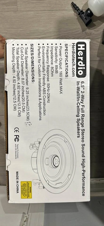 In wall/in ceiling speakers - photo 2