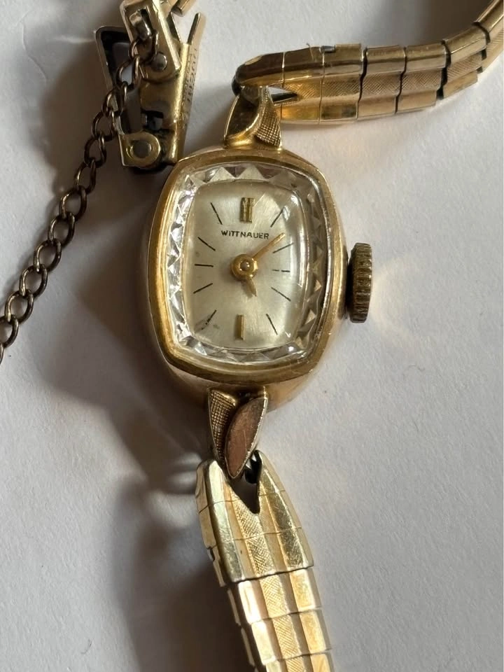 Vintage Ladies Wittnauer Cocktail Watch – 10K GF Duchess Link Br - photo 3