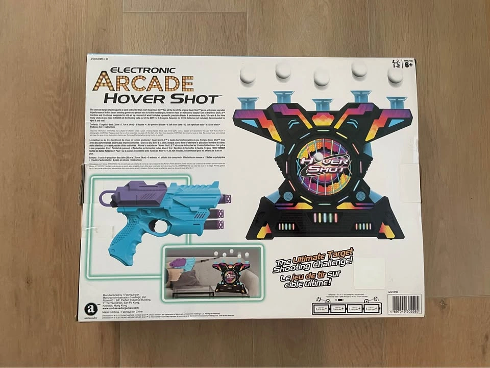 Electronic Arcade Hover Shot Neon Series Version 2.0 Game - photo 2