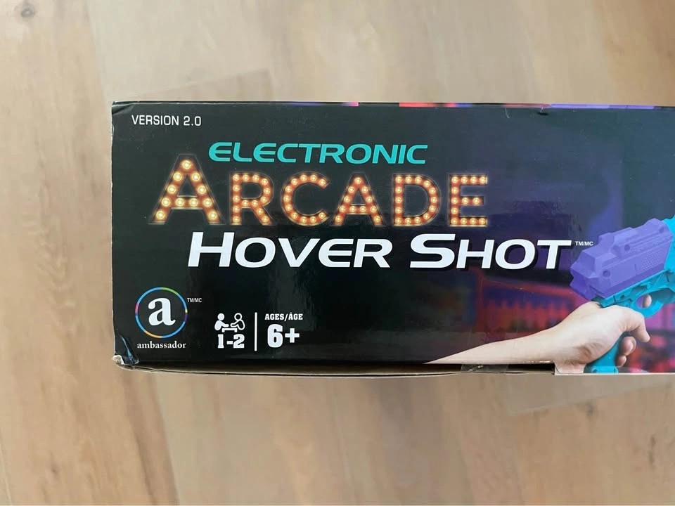 Electronic Arcade Hover Shot Neon Series Version 2.0 Game - photo 4