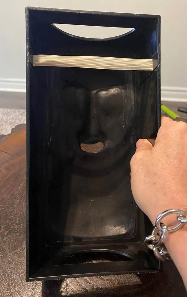 Moai Easter Island Statue Tissue Box Cover - photo 4