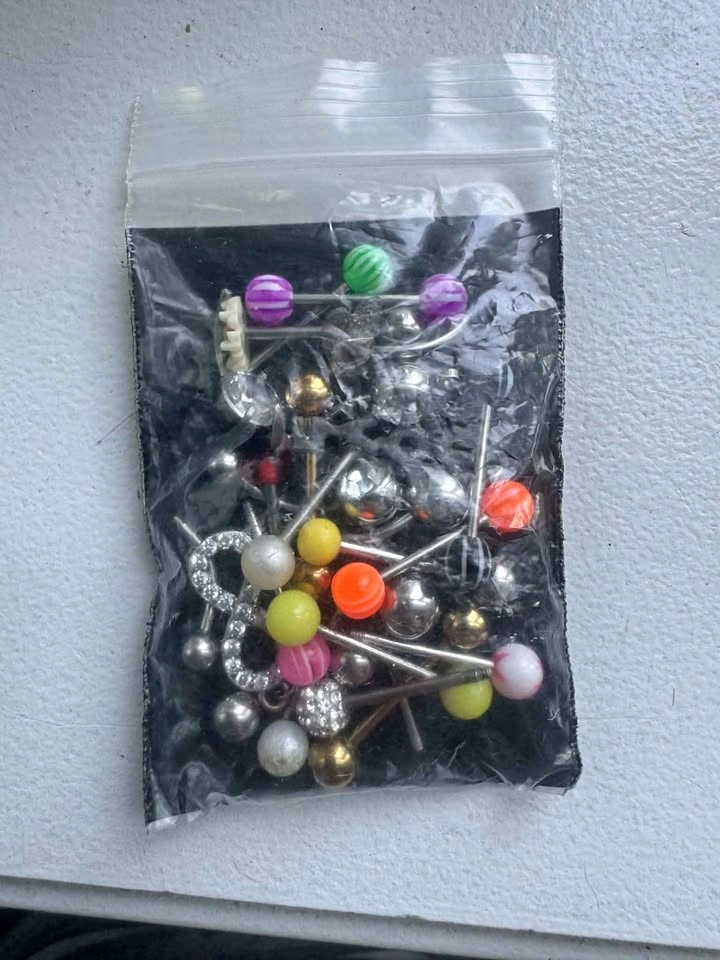 Assorted Navel Piercing Jewelry Lot