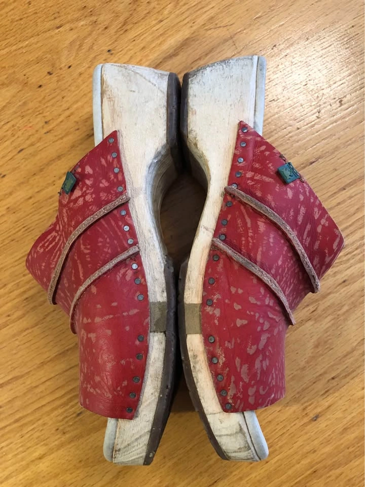 Women's Sandals Leather Comfort Slide Clog Sz 39 El Naturalista - photo 4