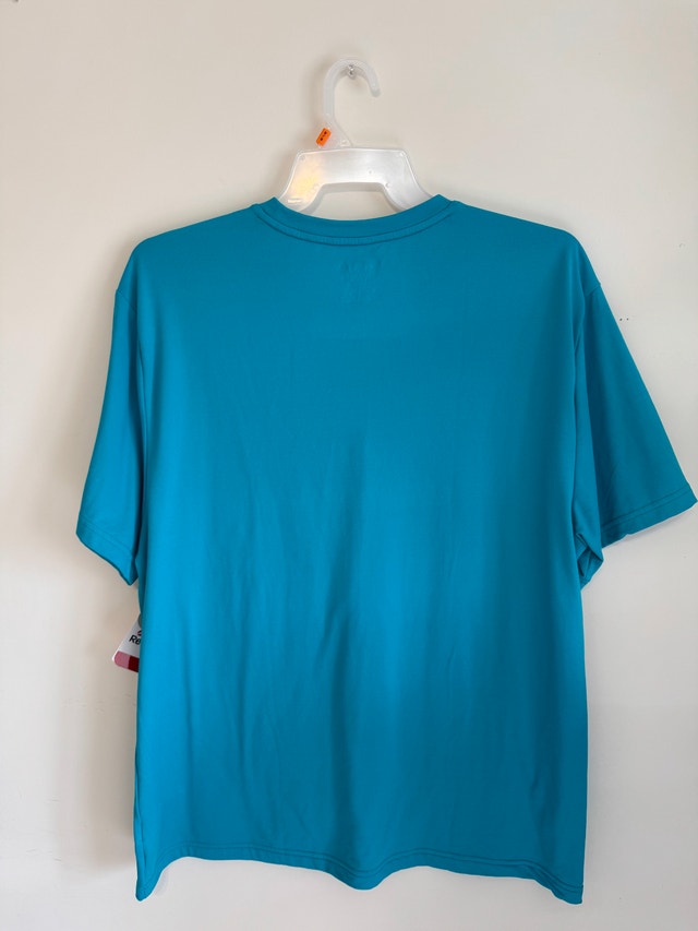 Reebok Crew Neck T-Shirt – Teal (Size XL) – Brand New - photo 2