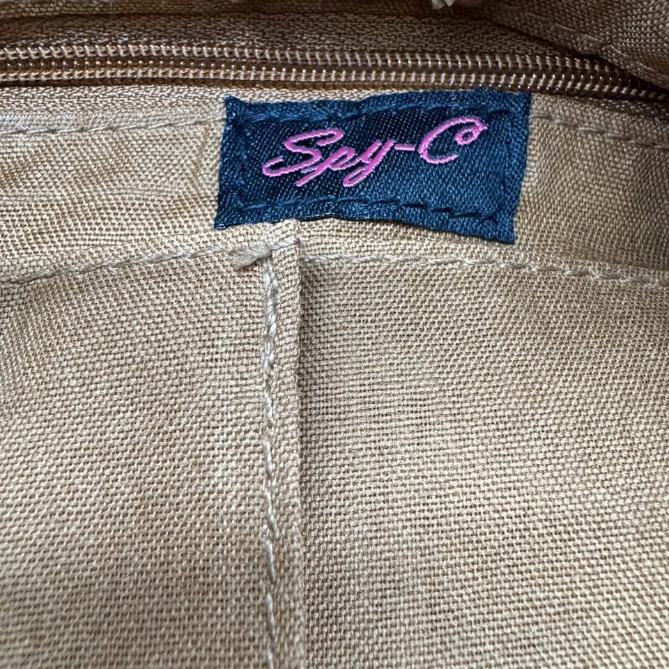 Spy-C Metallic Gold Shoulder Tote Bag - New image indicator(6)