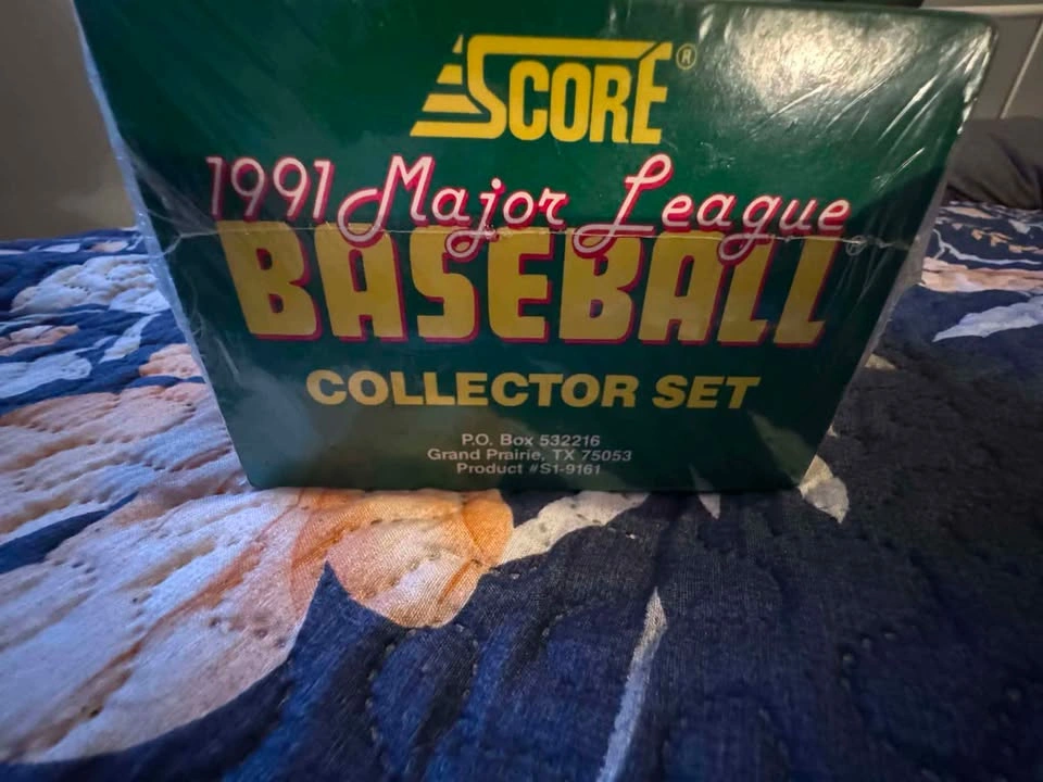 1991 Score Major League Baseball Collector Set - photo 2