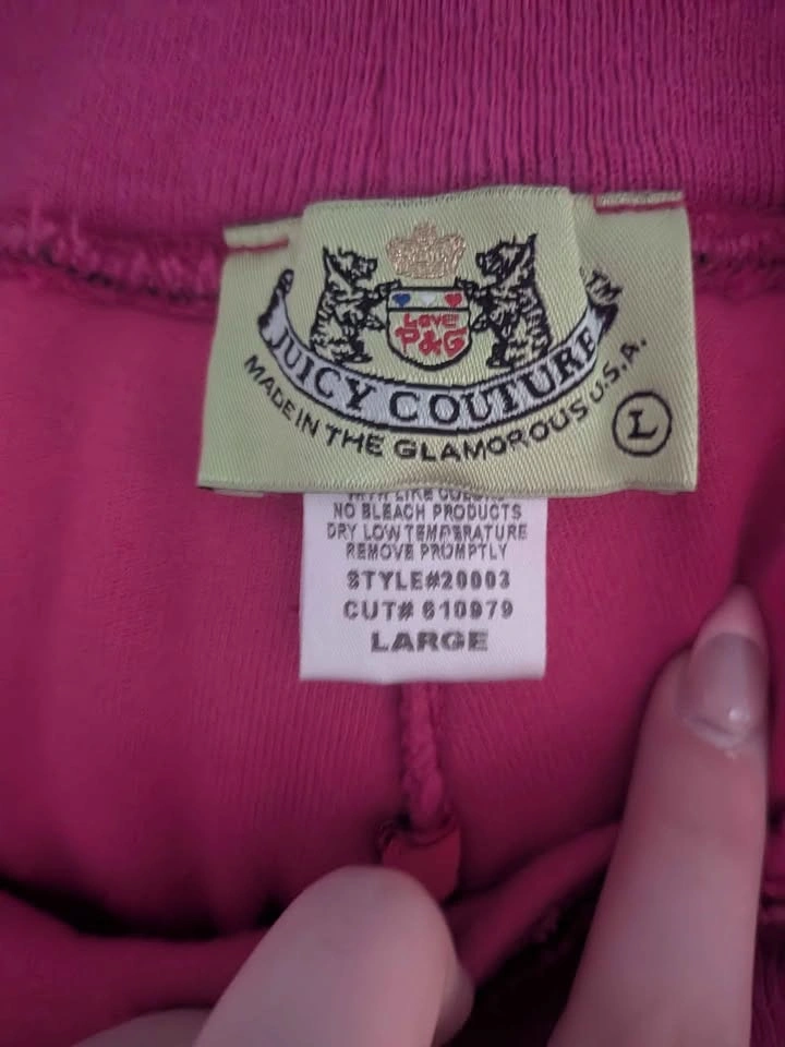 Pink vintage juicy Couture tracksuit pants - photo 2