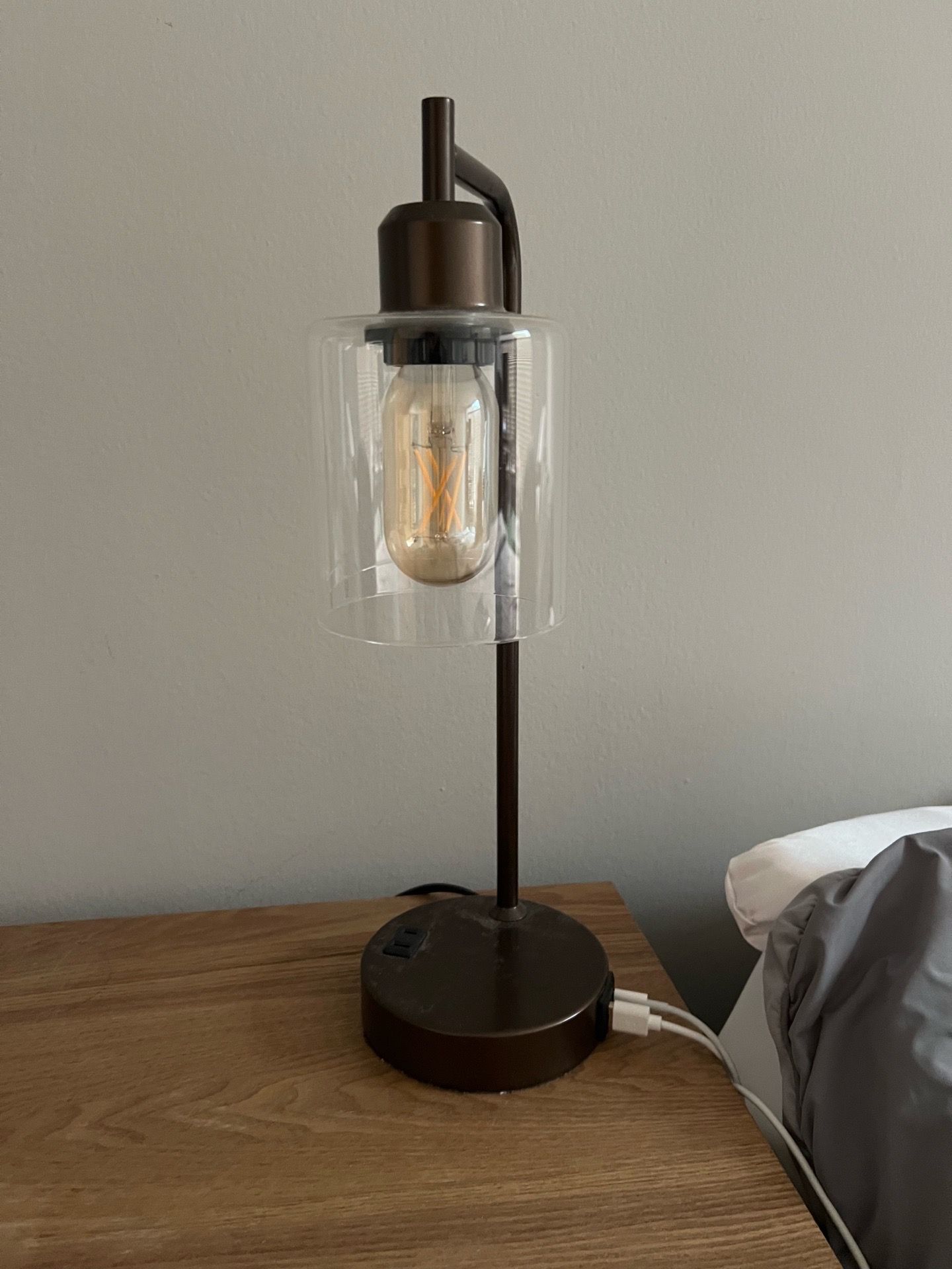 Bedside Lamps with Charging Ports