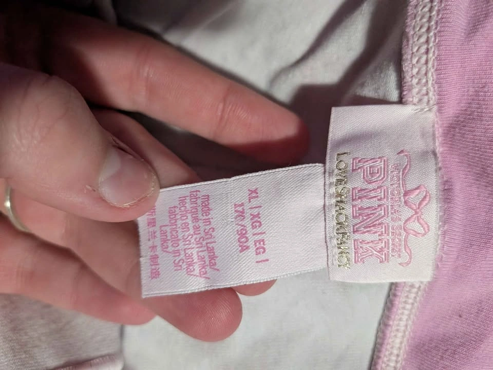 PINK foldover Love Shack fancy shorts - photo 2