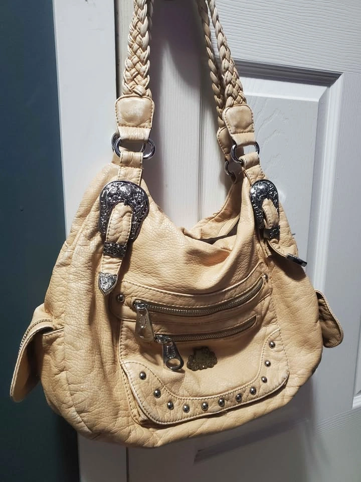 Slouchy 2000s beige purse - photo 2