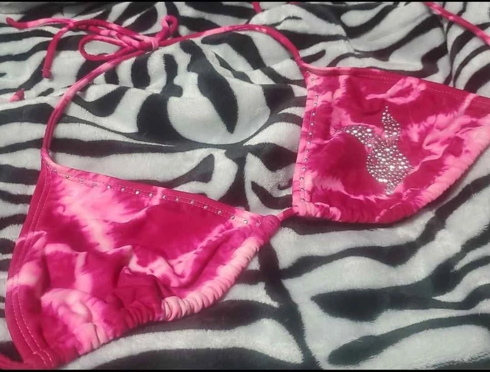 Playboy vintage y2k pink bikini top - photo 2