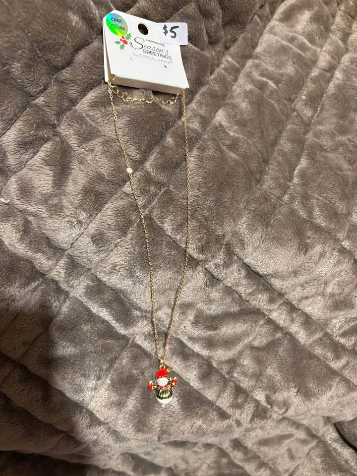 Snowman Necklace - NEW pop up shop item - pick up NE Martindale - photo 4