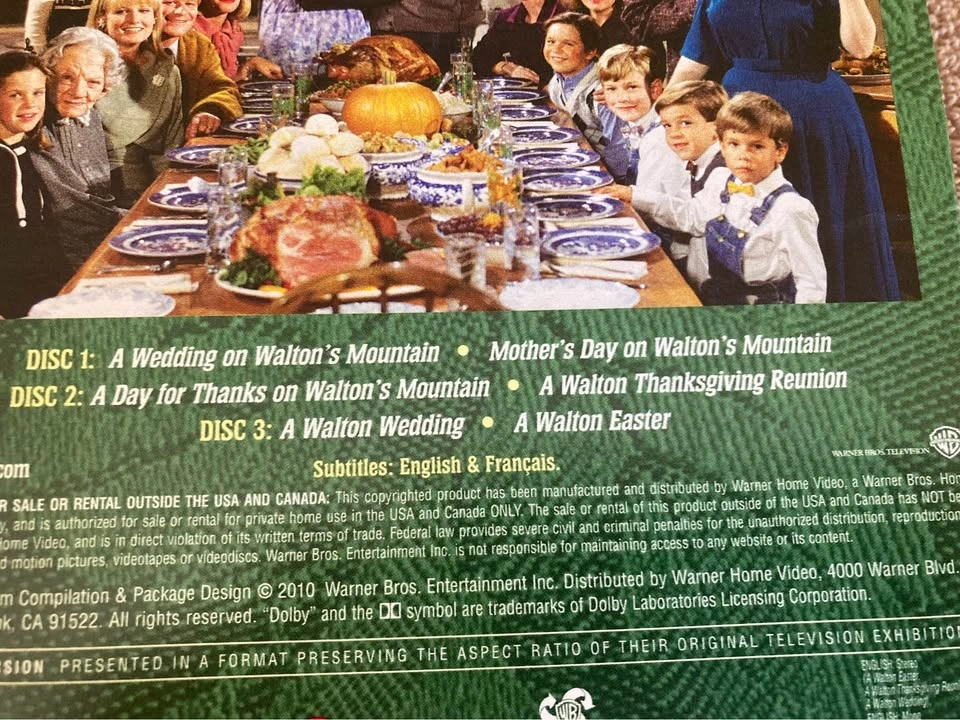 The Walton’s Movie Collection DVD Box Set - photo 5