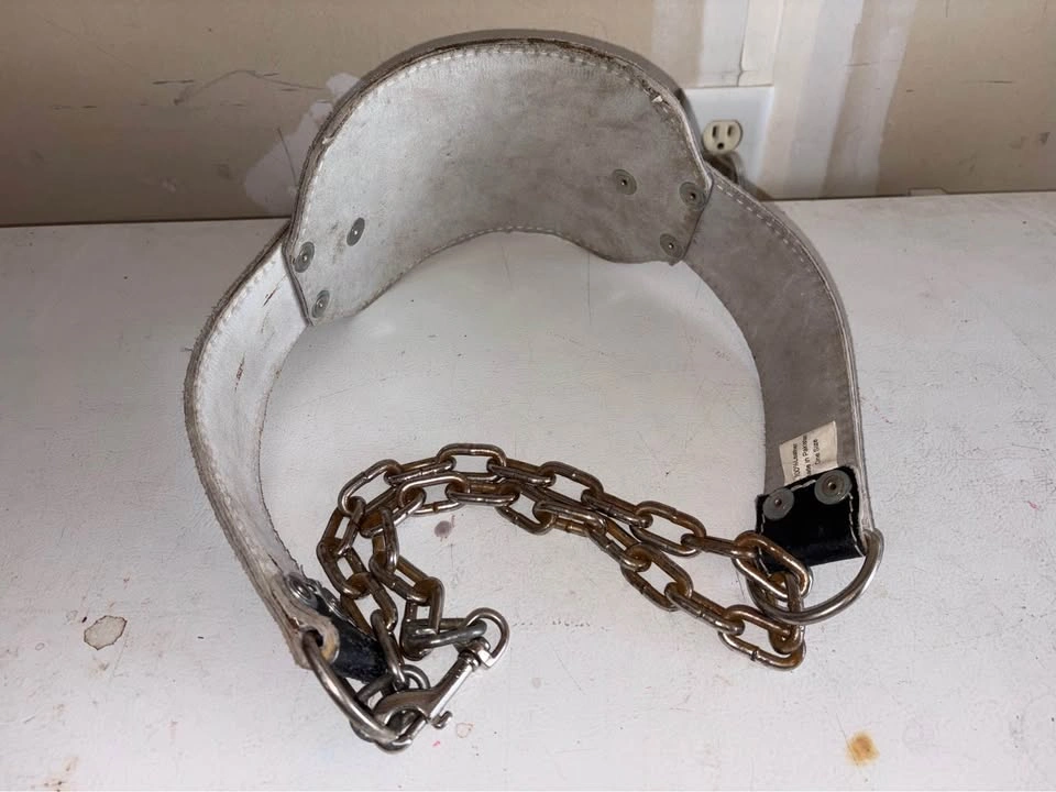 Grizzly weightlifting belt and dip belt with chain - photo 3