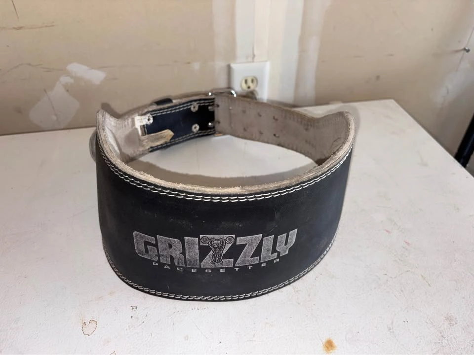 Grizzly weightlifting belt and dip belt with chain - photo 4