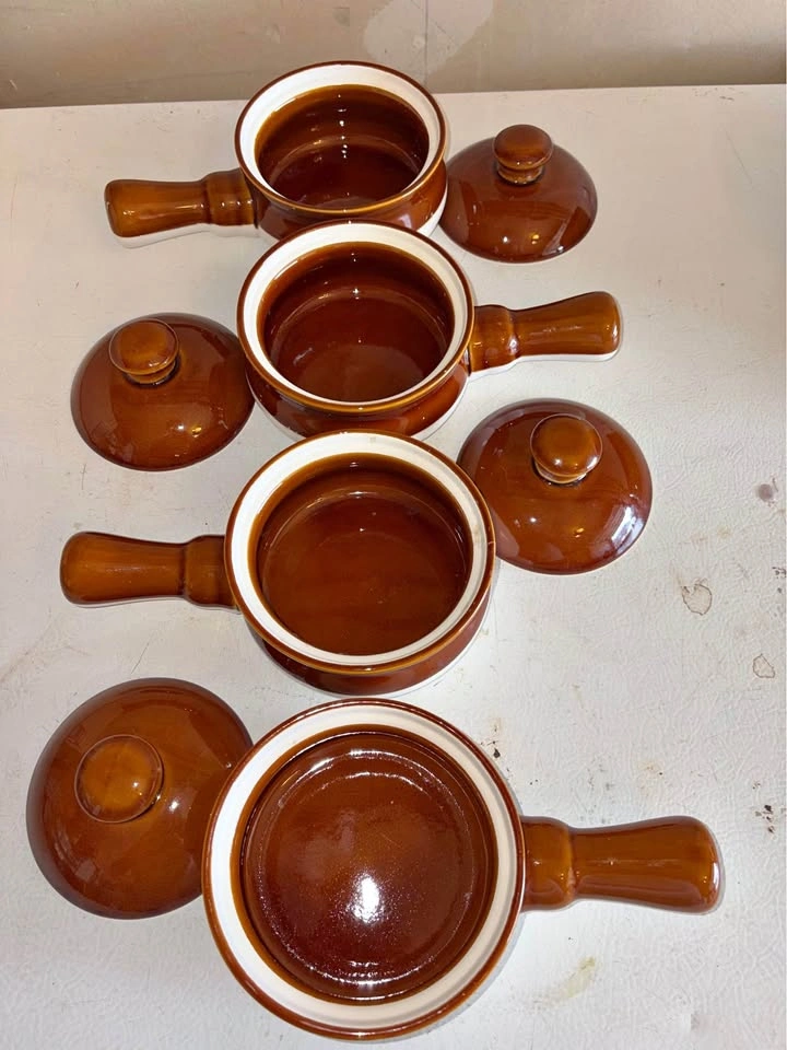 French Onion Soup Bowls w/ Lids