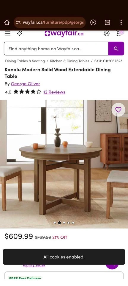 Dining Room Table - photo 4