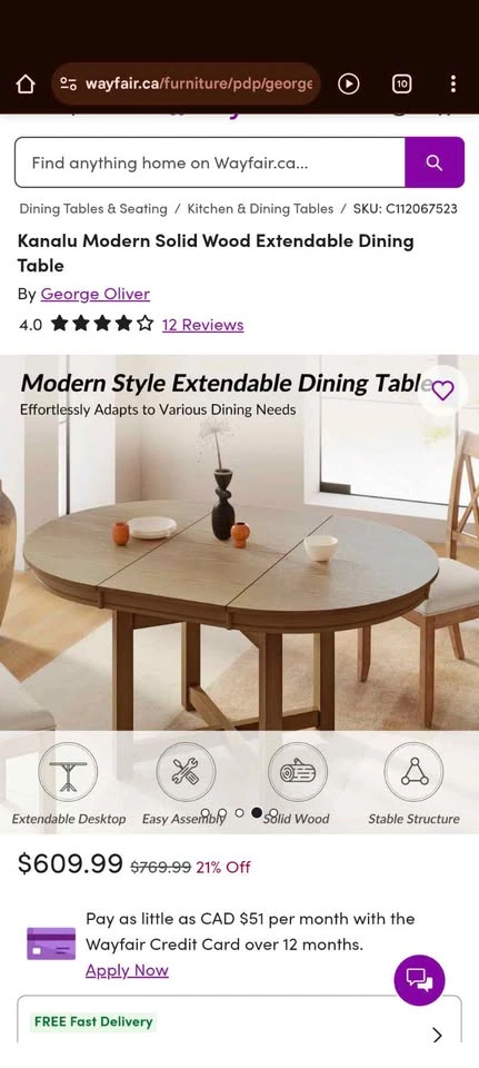 Dining Room Table - photo 5
