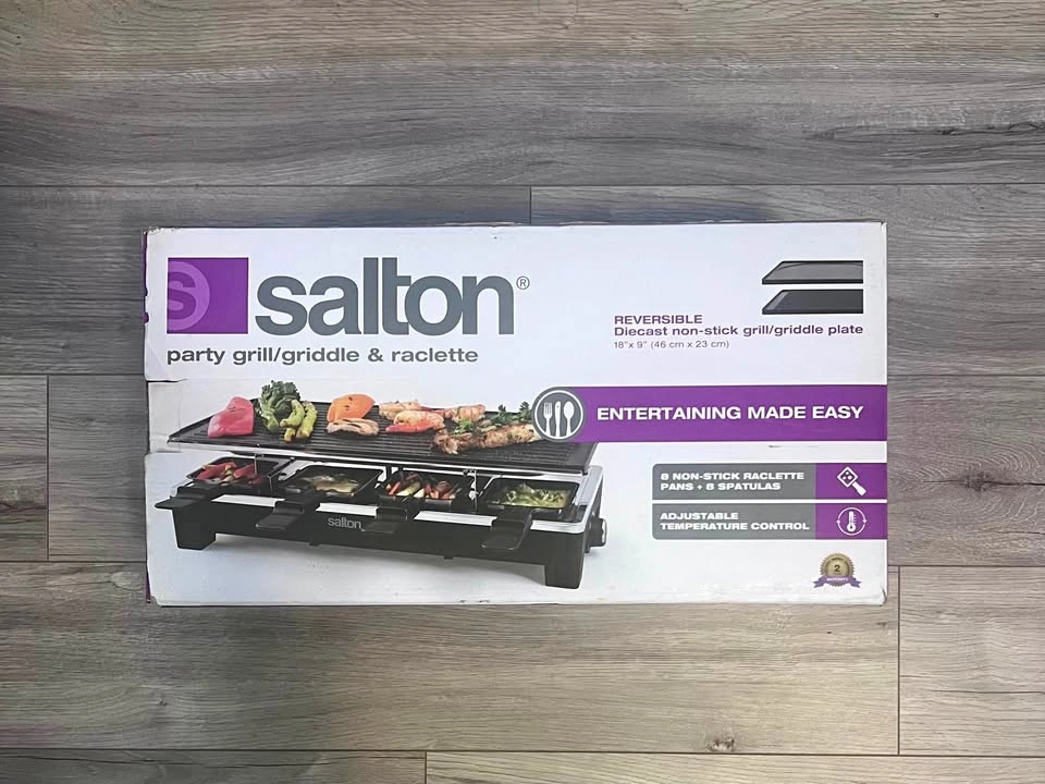 Nonstick Party Grill/Raclette set