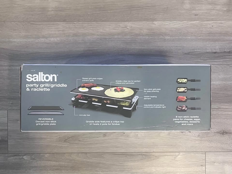 Nonstick Party Grill/Raclette set - photo 2