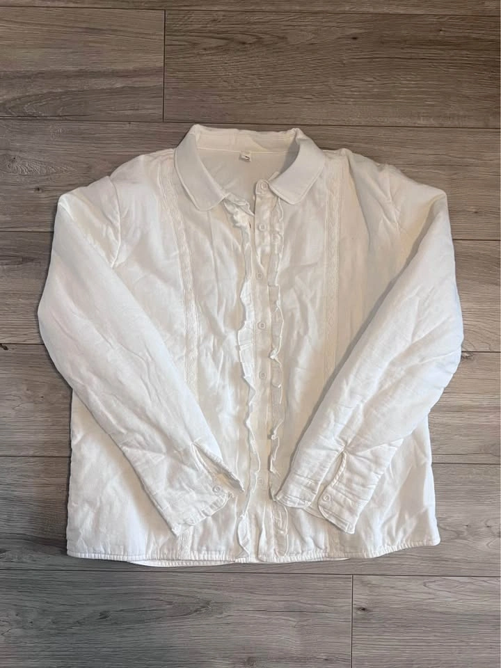 Lolita Ruffle Cotton Blouse