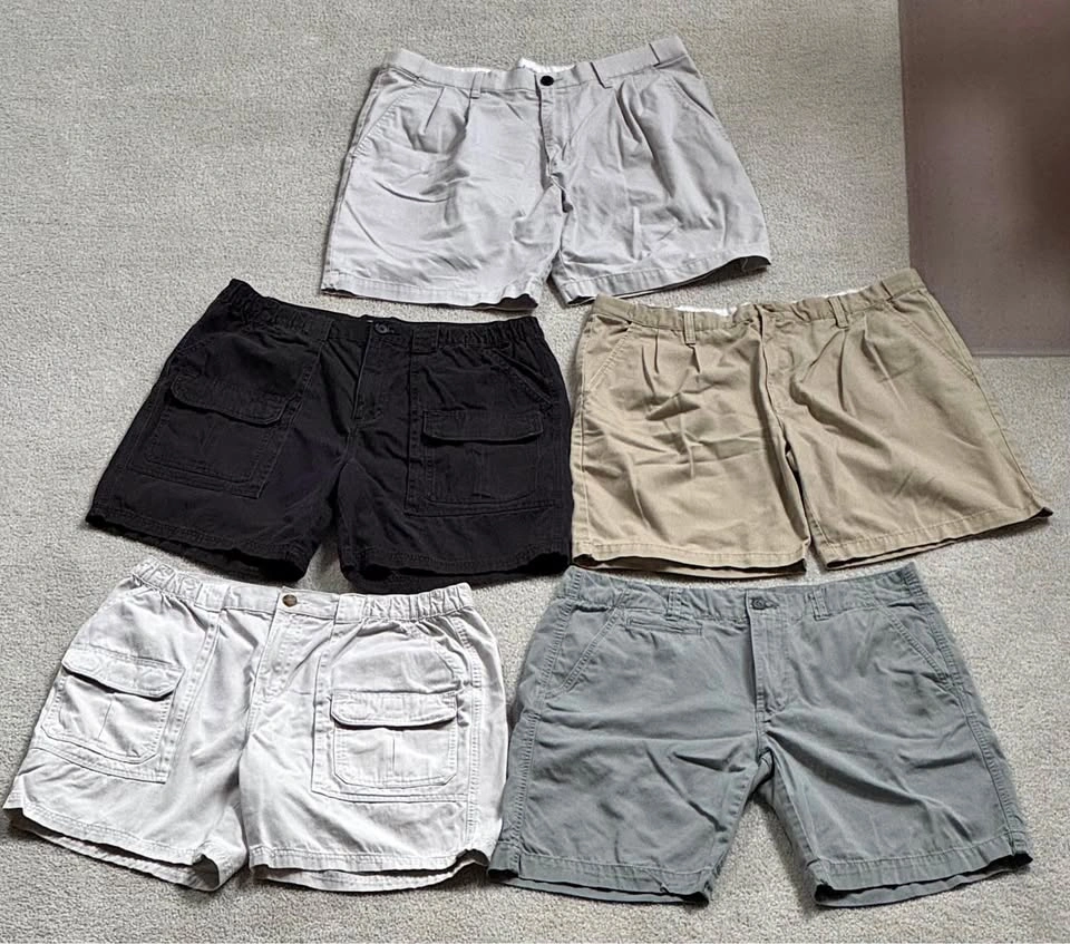 5 Pair of Men’s Size 36 shorts