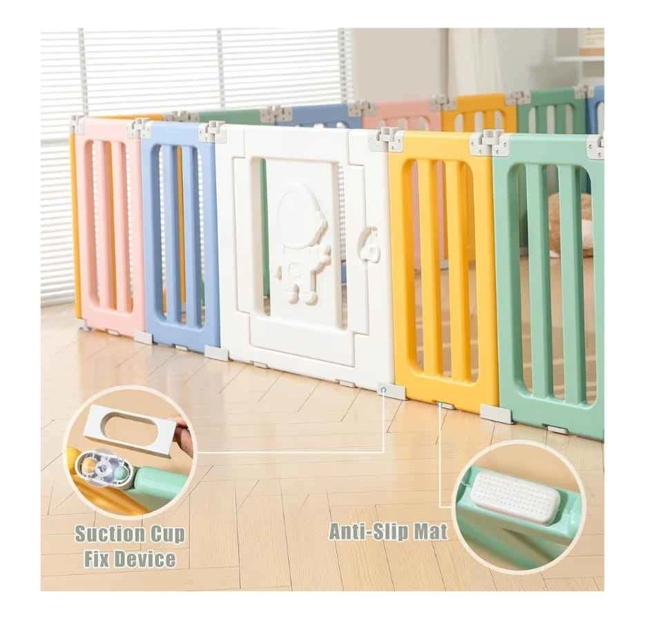 New Huge 22-Panel Foldable Baby Playpen / Portable Play Yard - photo 4