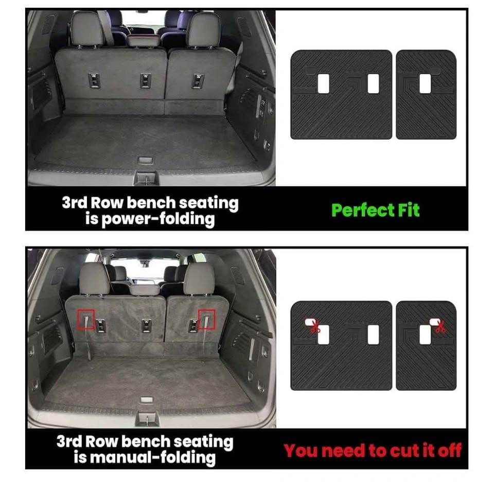 LASFIT Floor Mats & Cargo Liner for Chevy Traverse/GMC Acadia - photo 3
