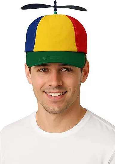 Propeller Hat Colorful Baseball Cap image indicator(7)