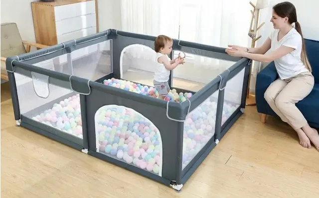 Extra Large Playpen 71×59inch Dry Pool Playground thumbnail