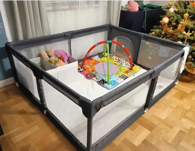 Extra Large Playpen 71×59inch Dry Pool Playground image indicator(9)