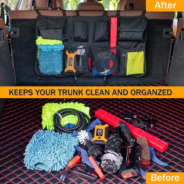 Car Organizer Backseat CarStorage for SUV Trunk thumbnail