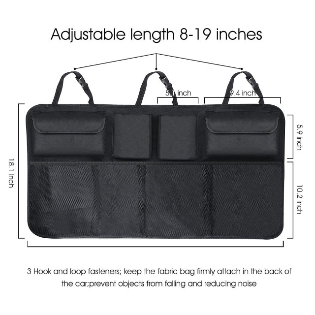 Car Organizer Backseat CarStorage for SUV Trunk - photo 4