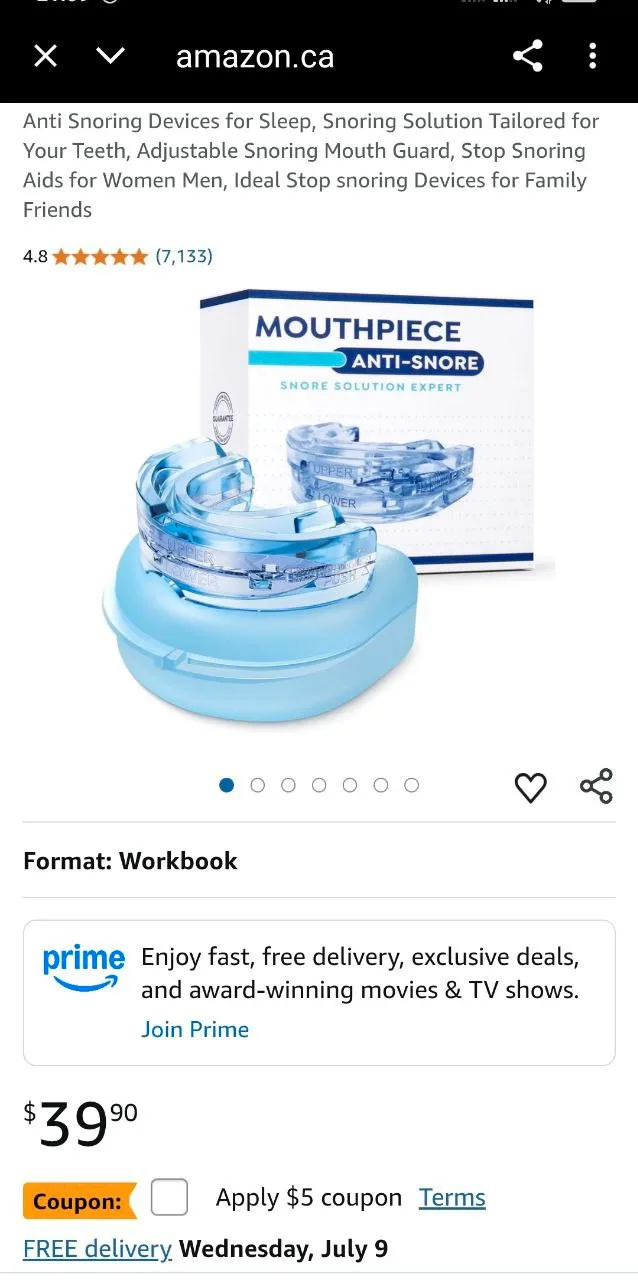 Stop Snoring Devices – Anti Snoring Mouth Guard image indicator(2)